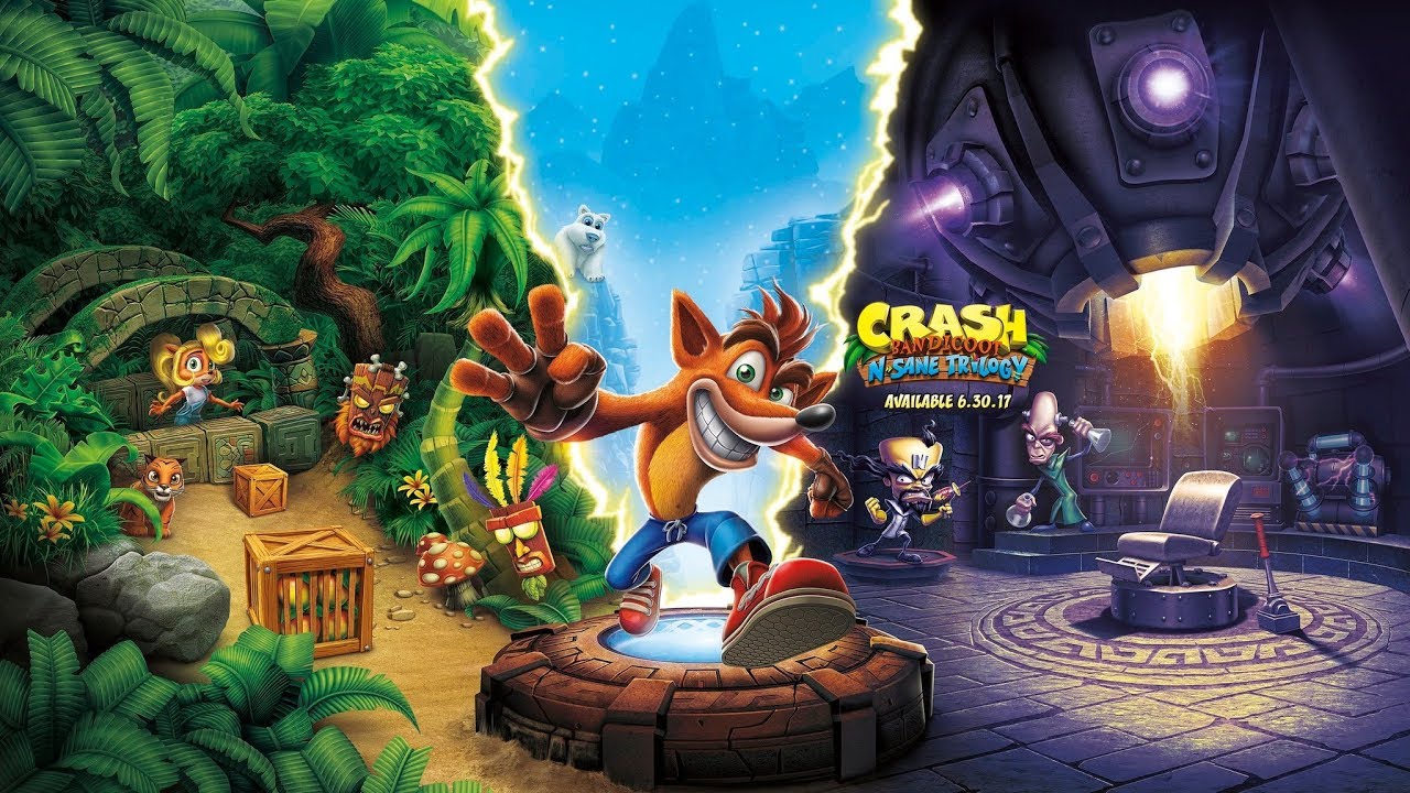 ♬ Crash Bandicoot N. Sane Trilogy ♬ (GMV) -  All Star  - Smash Mouth