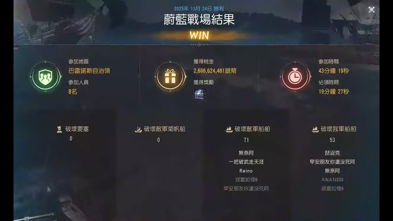 1124｜BDO TW BLUE BATTLEFIELD｜BDO NAVAL BATTLE