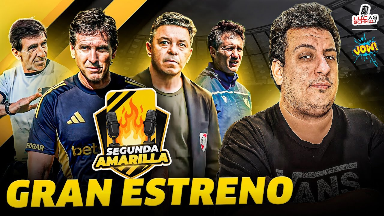 🔴 SEGUNDA AMARILLA  🟨🟨 con LUCAS SCHMIDT  Episodio 1 | a BOCA le sale todo, RIVER es un desastre