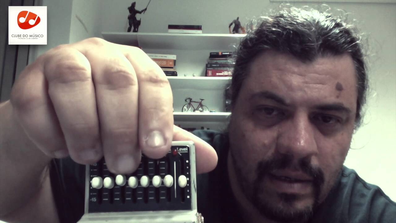 CLUBE DO MÚSICO - André Curci - Tira dúvidas, equalizando guitarra com pedal Equalizer