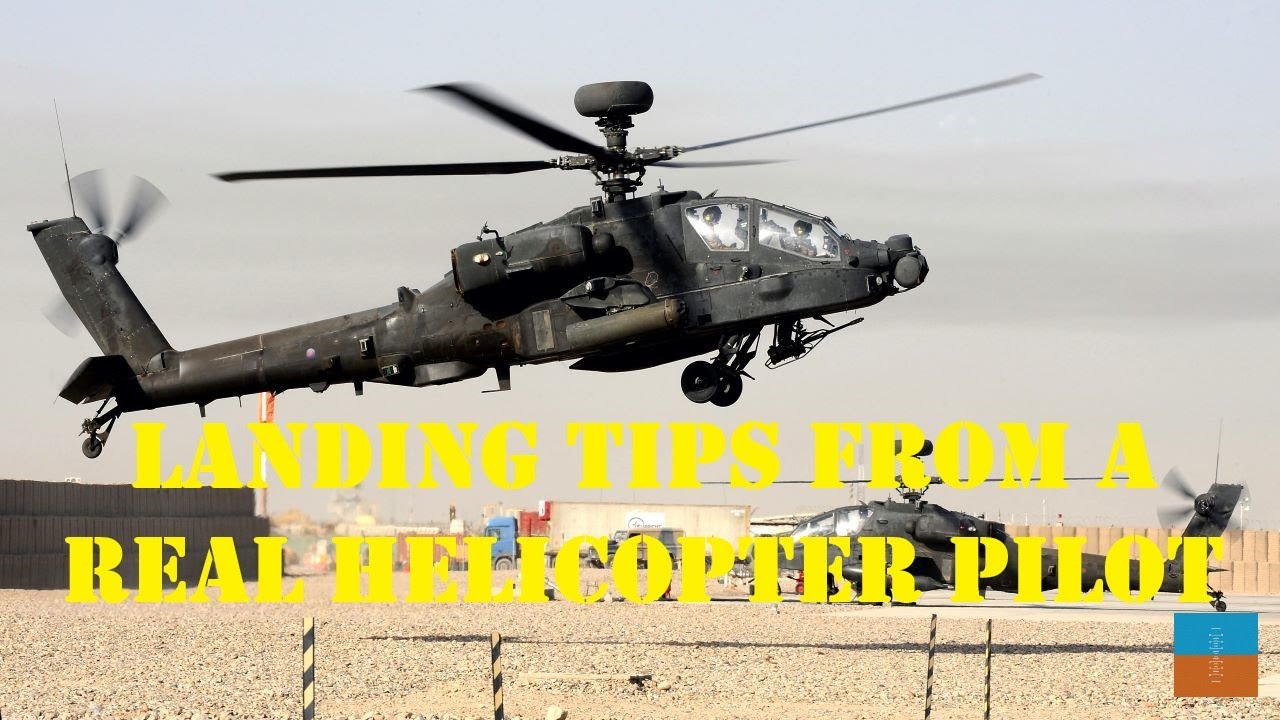 DCS World | AH-64D | Normal Approach To Landing Tips From A Real Helicopter Pilot