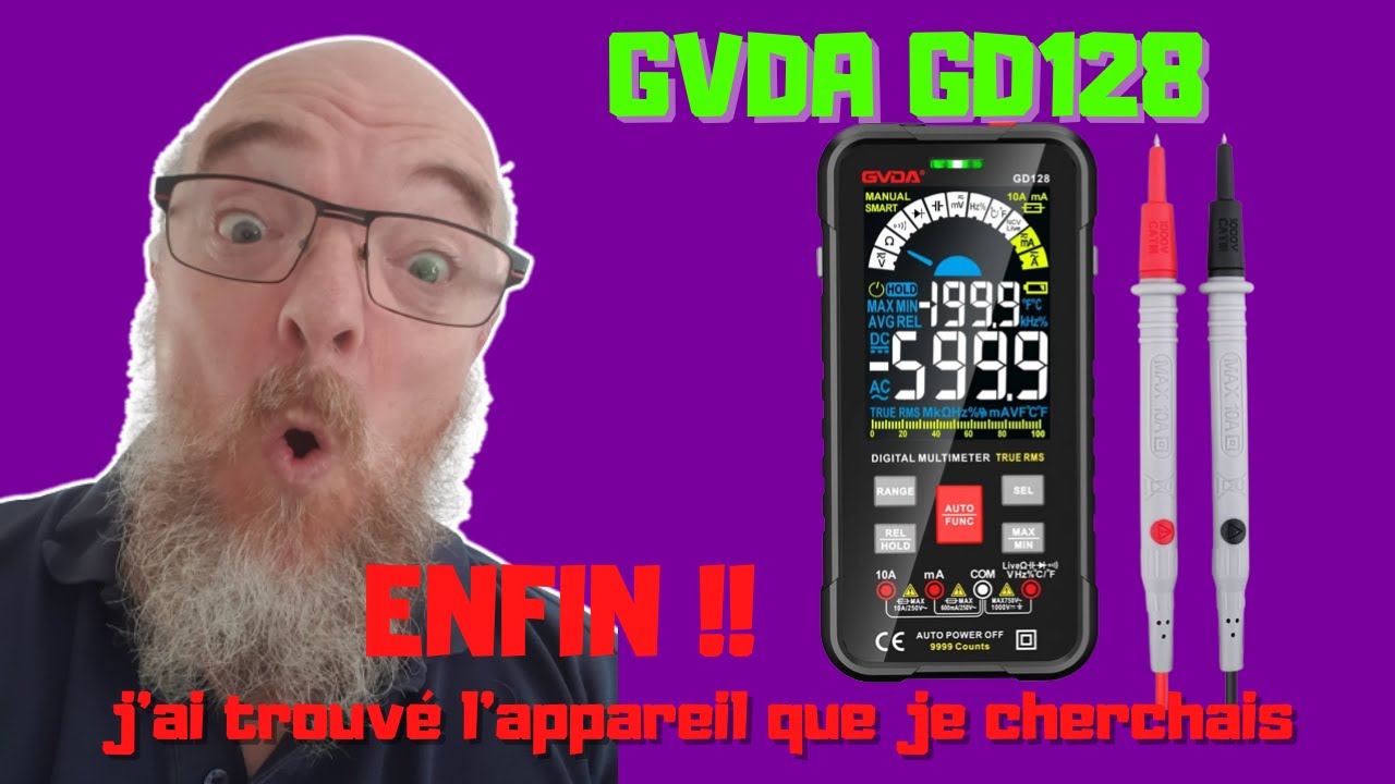 🛠 GVDA GD128 Smart Digital Multimeter 🛠