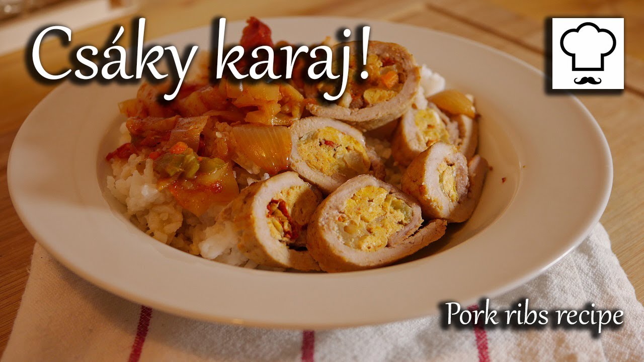 Csáky karaj 👌😋👨🏻‍🍳 Pork ribs recipe