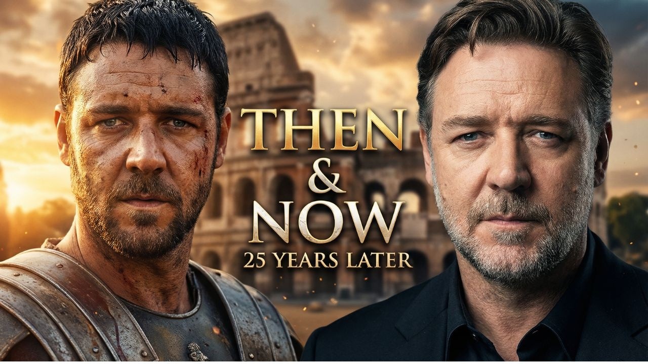 Gladiator (2000) Cast 🎥Then Vs. Now