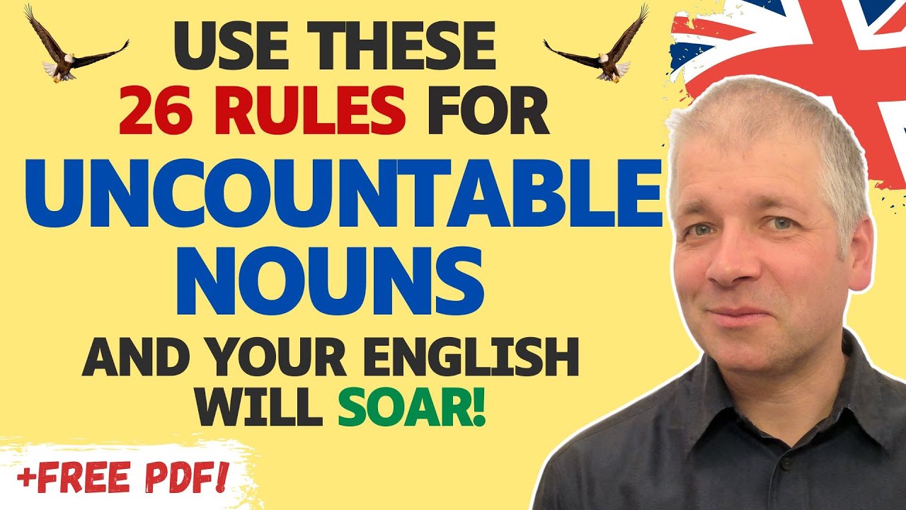 26 Uncountable Noun Rules (Advanced English Grammar C1 C2)