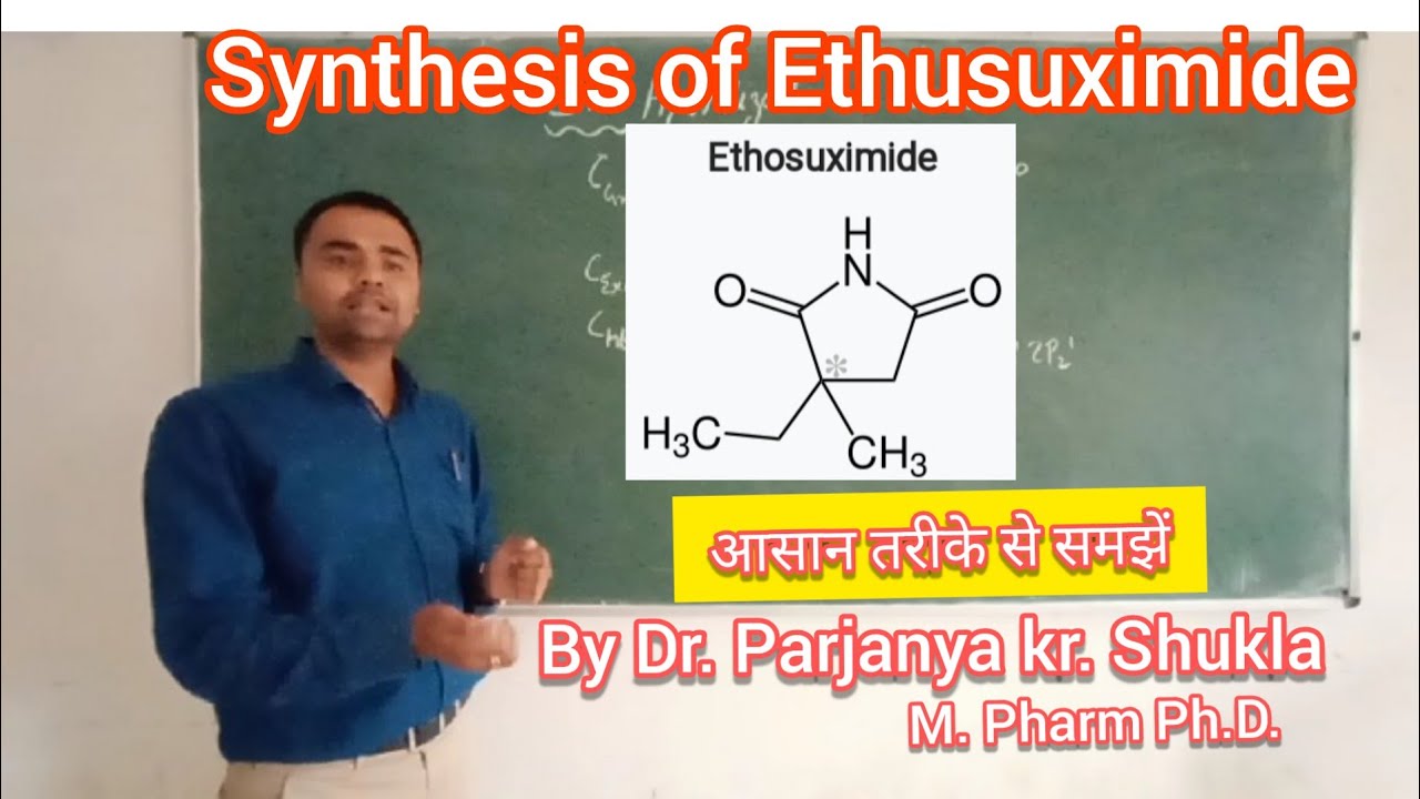 Synthesis of Ethusuximide | in simple way