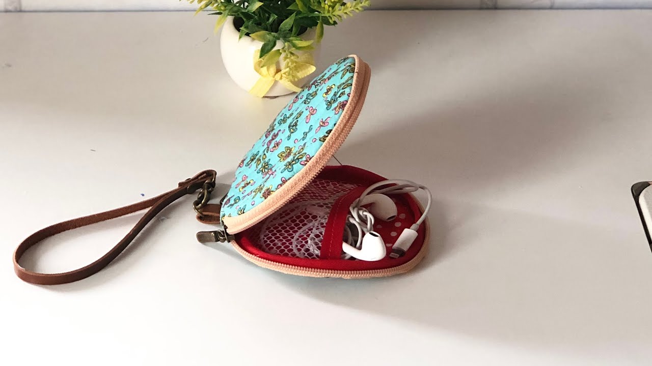 Bolsinha Porta fone de ouvido  faça e venda