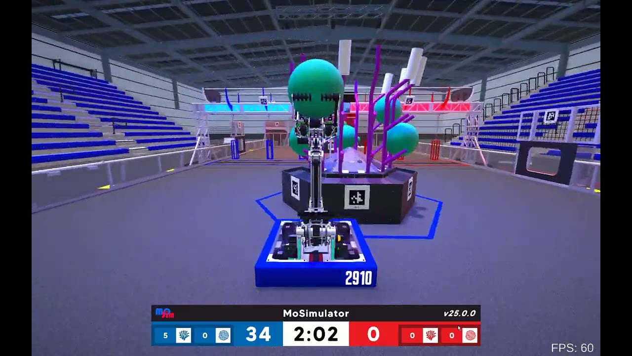 MoSimulator for FRC - Gameplay on Keyboard
