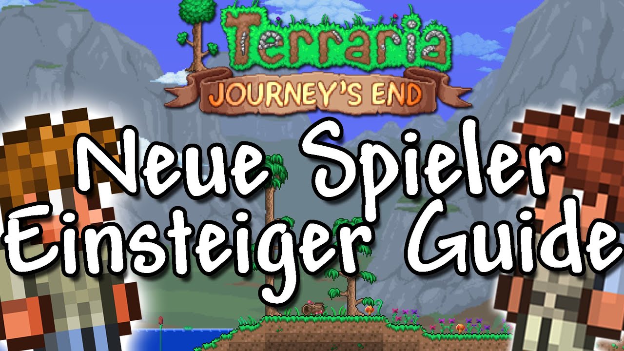 🌳 Terraria: Einstieg in das Spiel | Die ersten Minuten ingame | Anfängerguide für Terraria 1.4 🌳