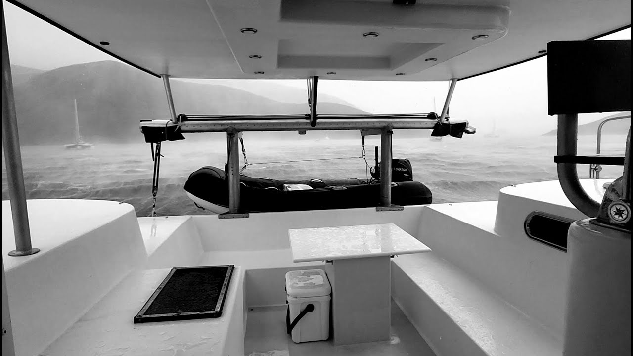 At ANCHOR with HURRICANE KAY! - Onboard Lifestyle Update