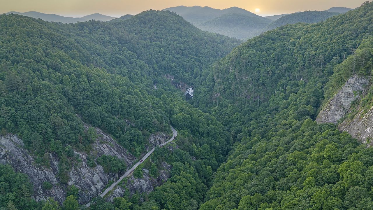 Cullasaja Falls | Cullasaja River Gorge | North Carolina