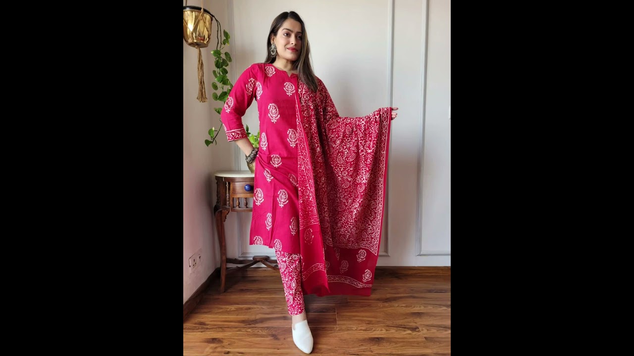 Hand Block Printed 