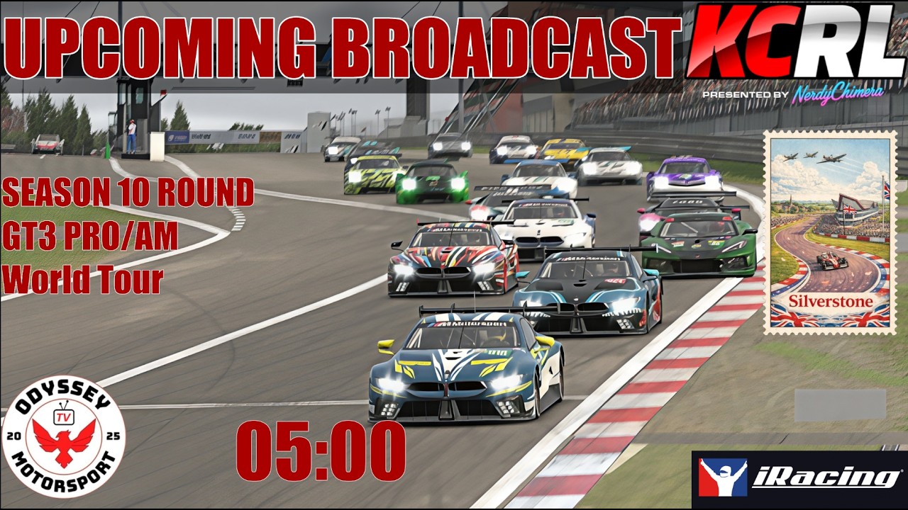 KCRL S10 Round 2 Silverstone Presented by Nerdy Chimera