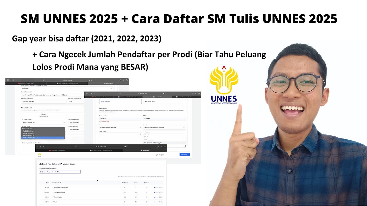Info SM Tulis UNNES 2025 + Cara Daftar SM Tulis UNNES 2025