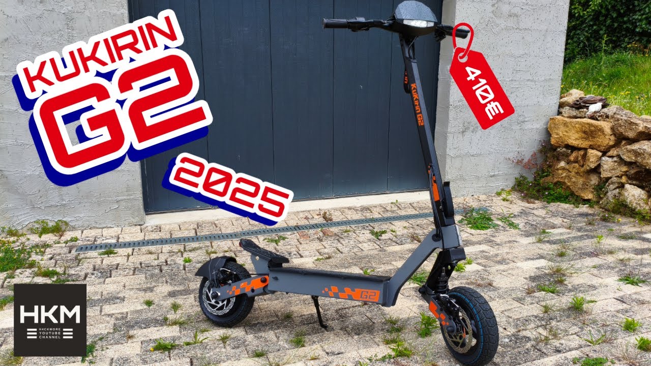 Kukirin G2 2025 : Le perfectionnement d'une bonne trottinette