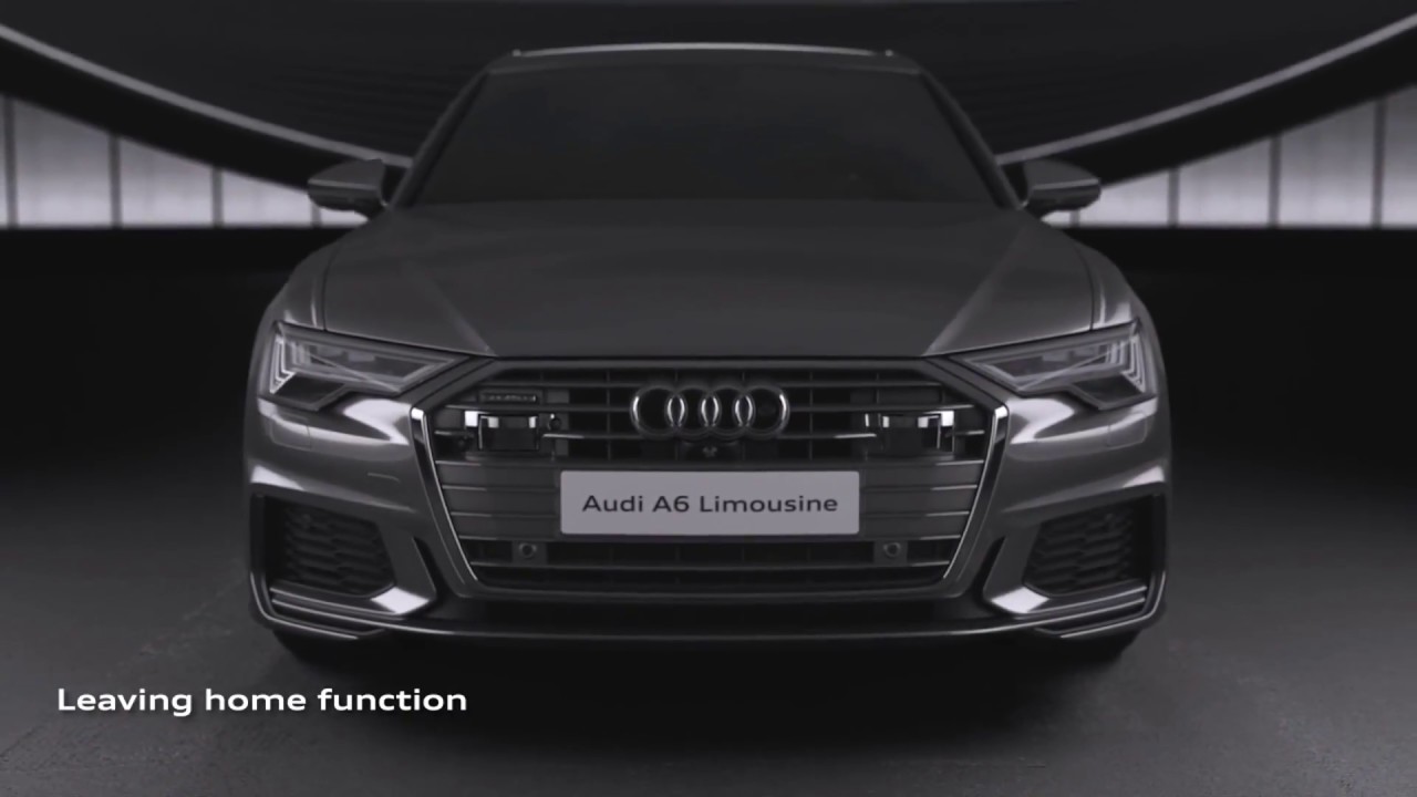 Audi A6 lighting technology Animation