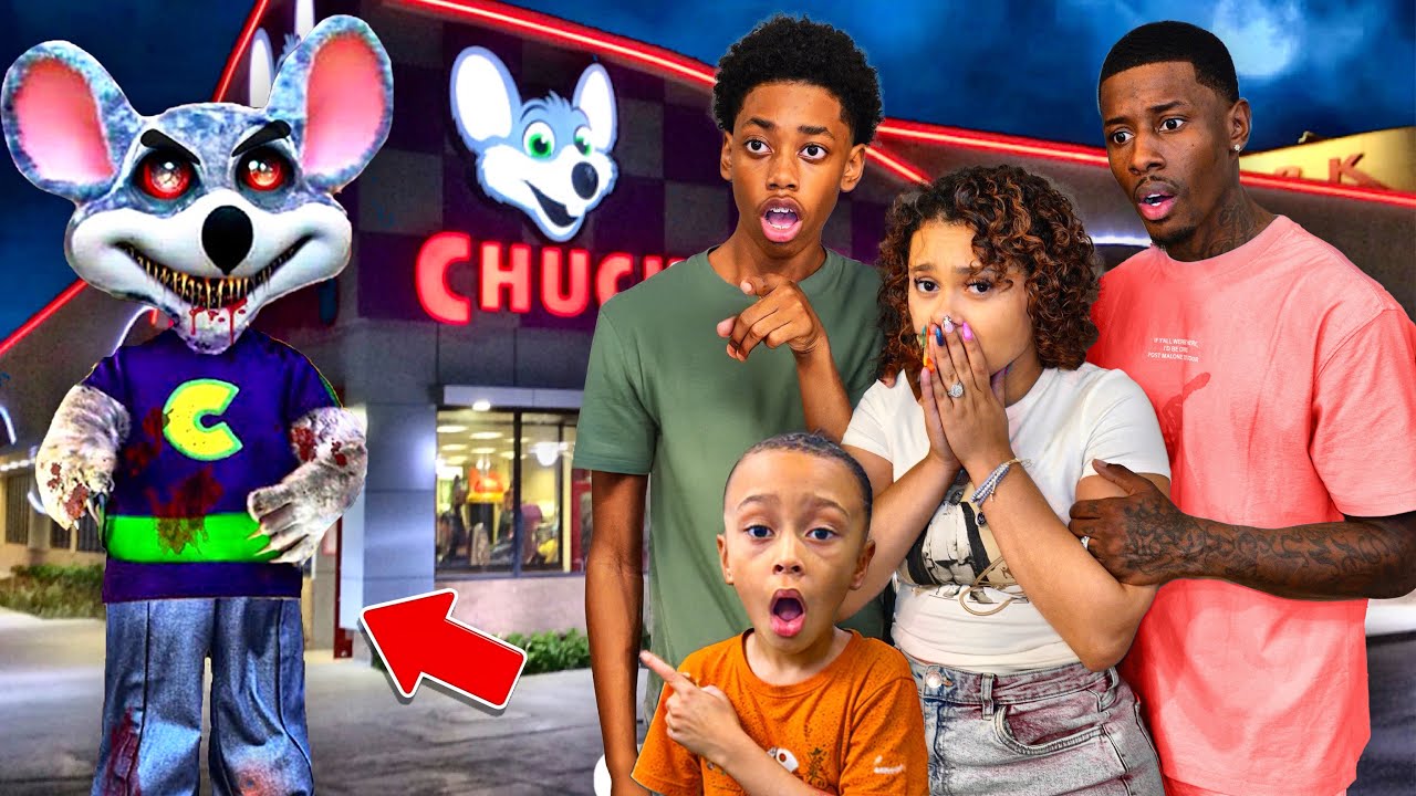 Family SNEAKS In Chuck E Cheese At 3 A.M. What Happens Is Shocking!