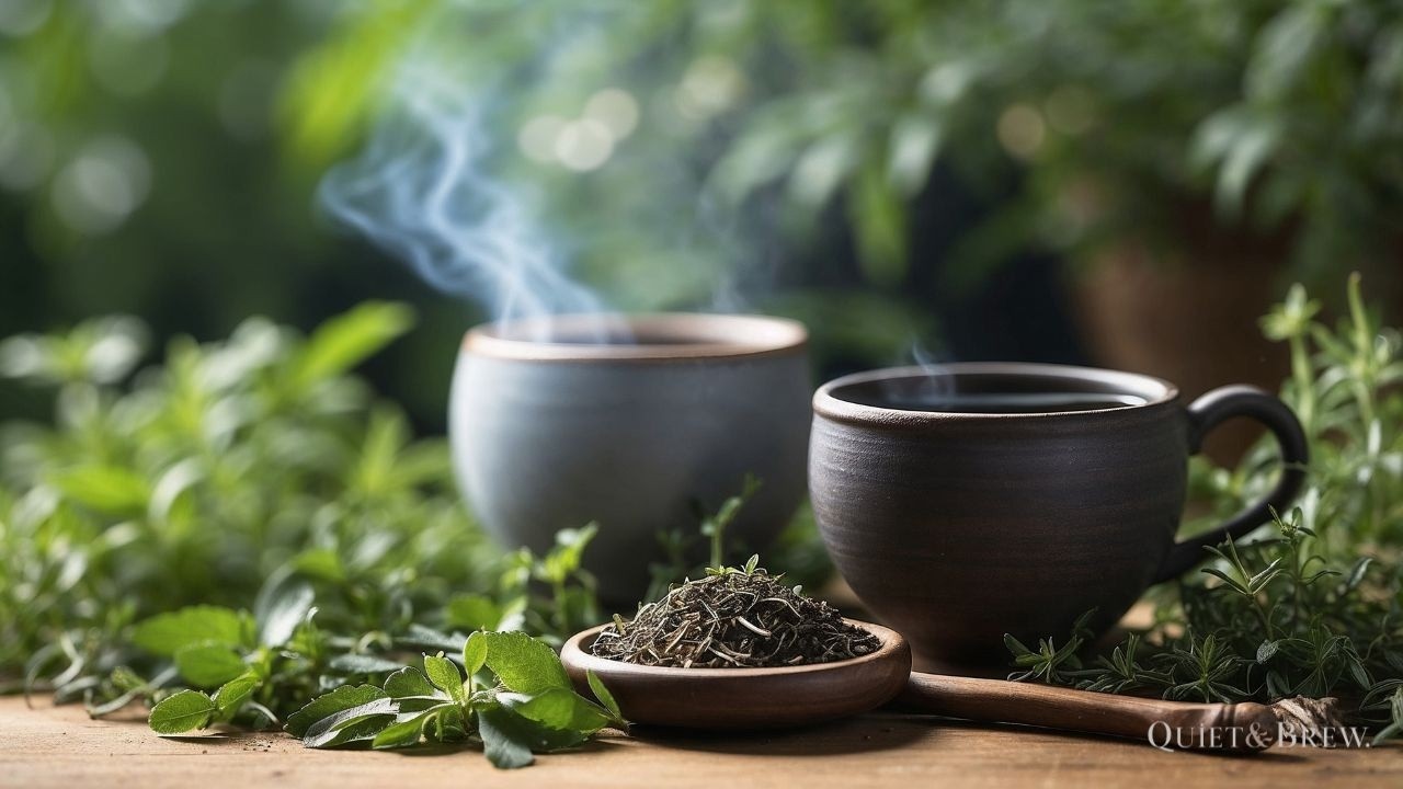1 HOUR Tea Steam & Soft Ambient Tones for Deep Relaxation | Soothing Background