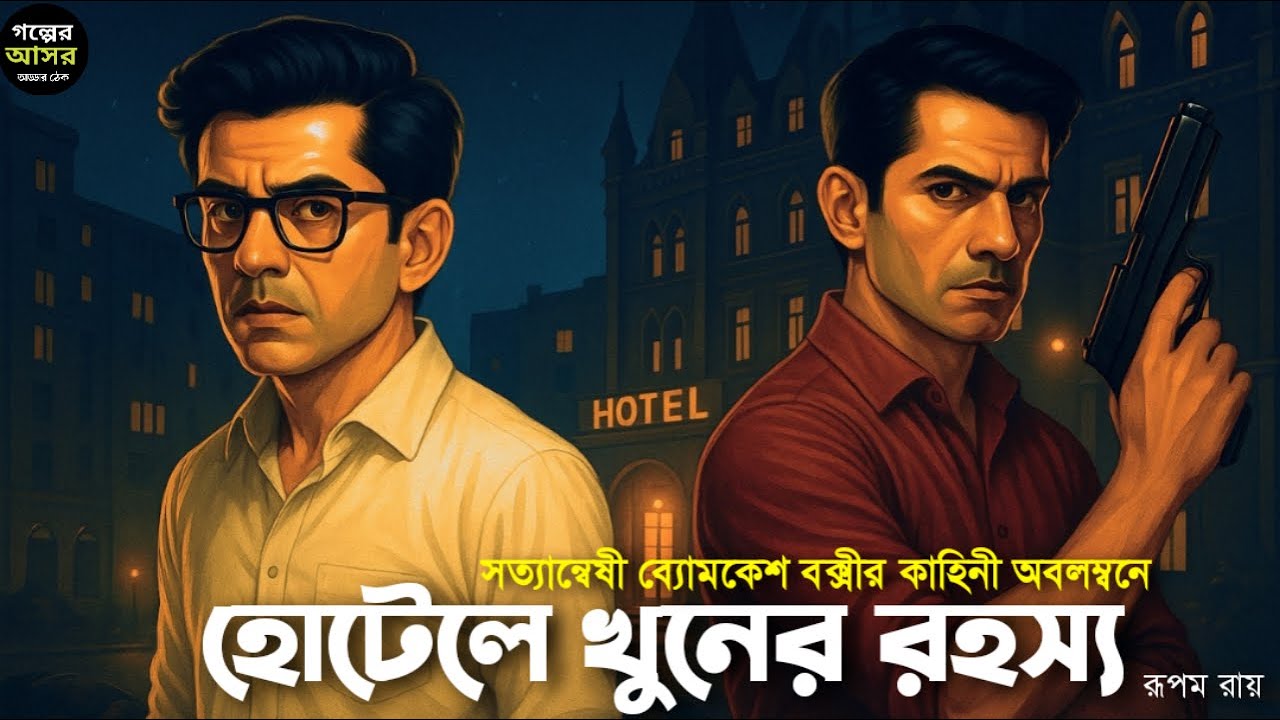 Byomkesh Bakshi । হোটেলে খুনের রহস্য । Bangla Goyenda Golpo । Detective Story Bengali । Suspense