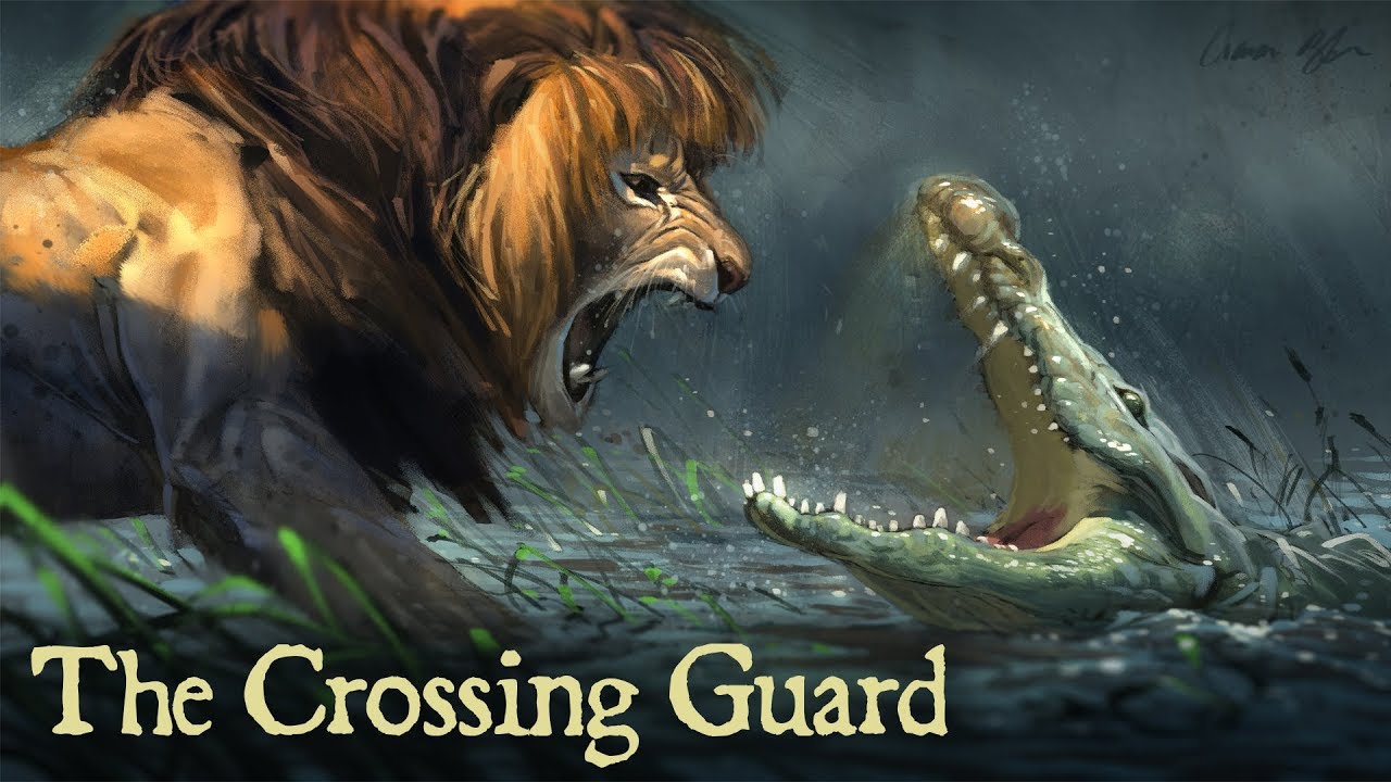 Photoshop - Digital Painting - The Crossing Guard