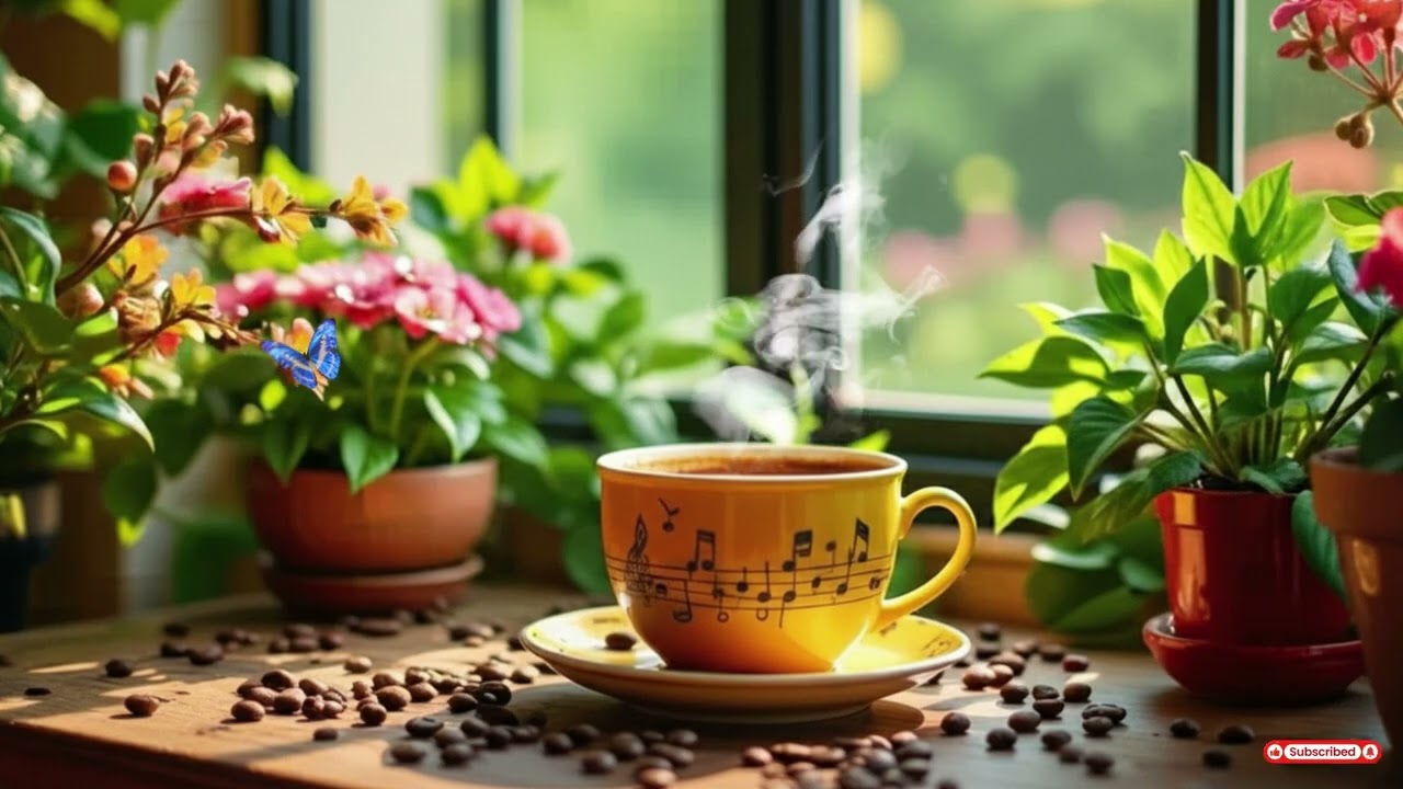 Happy February Jazz ☕ Delicate Coffee Jazz Piano & Bossa Nova Instrumental Music for Good Mood