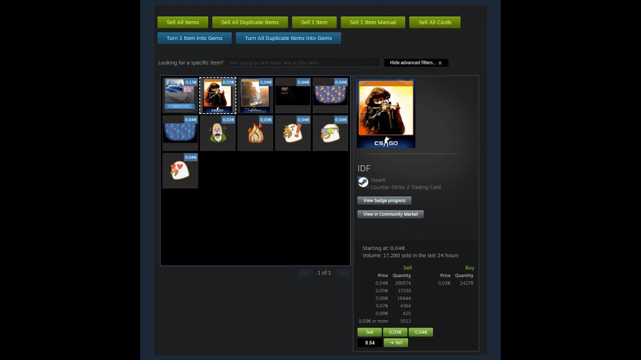 How install and use Steam-Economy-Enhancer