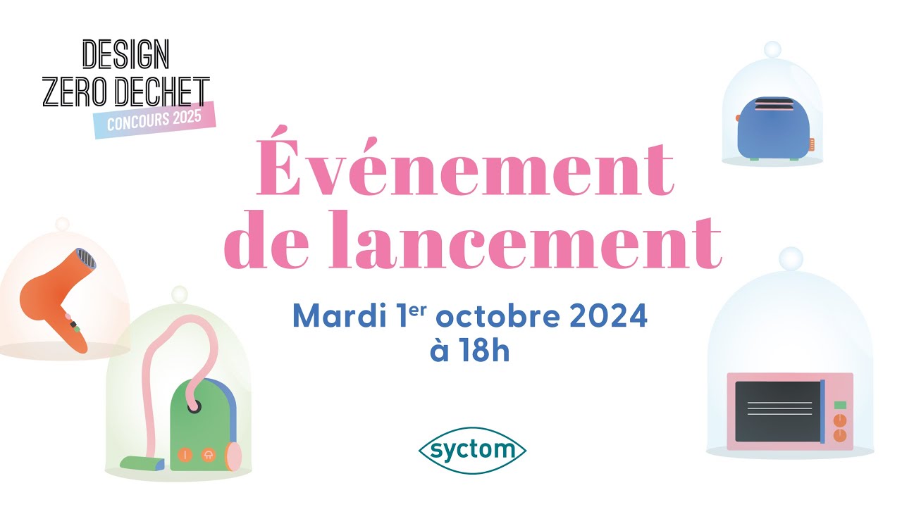Lancement du Concours Design Zéro Déchet 2025