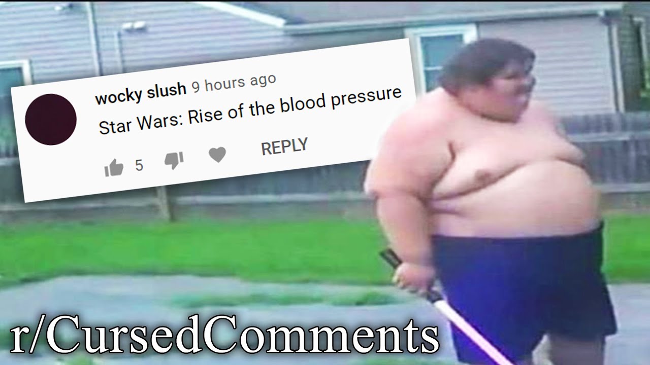 r/Cursedcomments | darth chungus