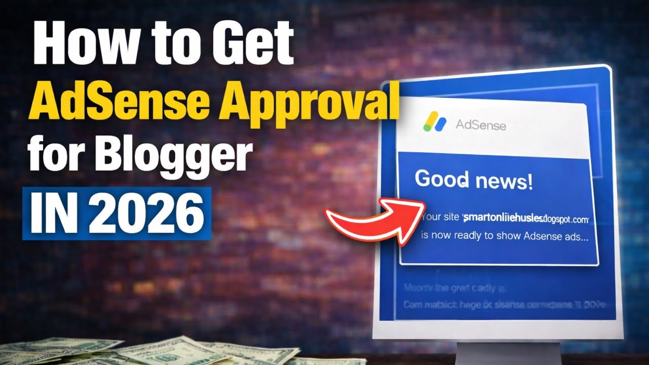 How to get AdSense approval for Blogger in 2026