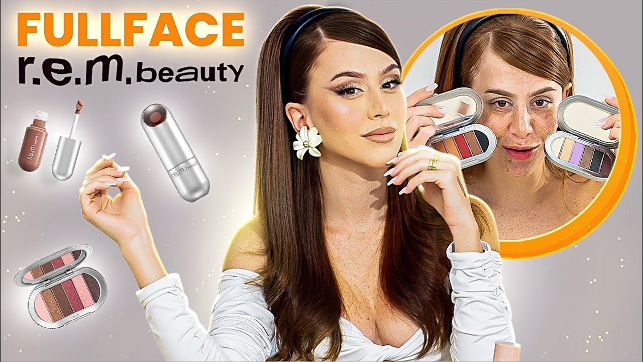 Make Completa com R.E.M. Beauty! Marca da Ariana Grande