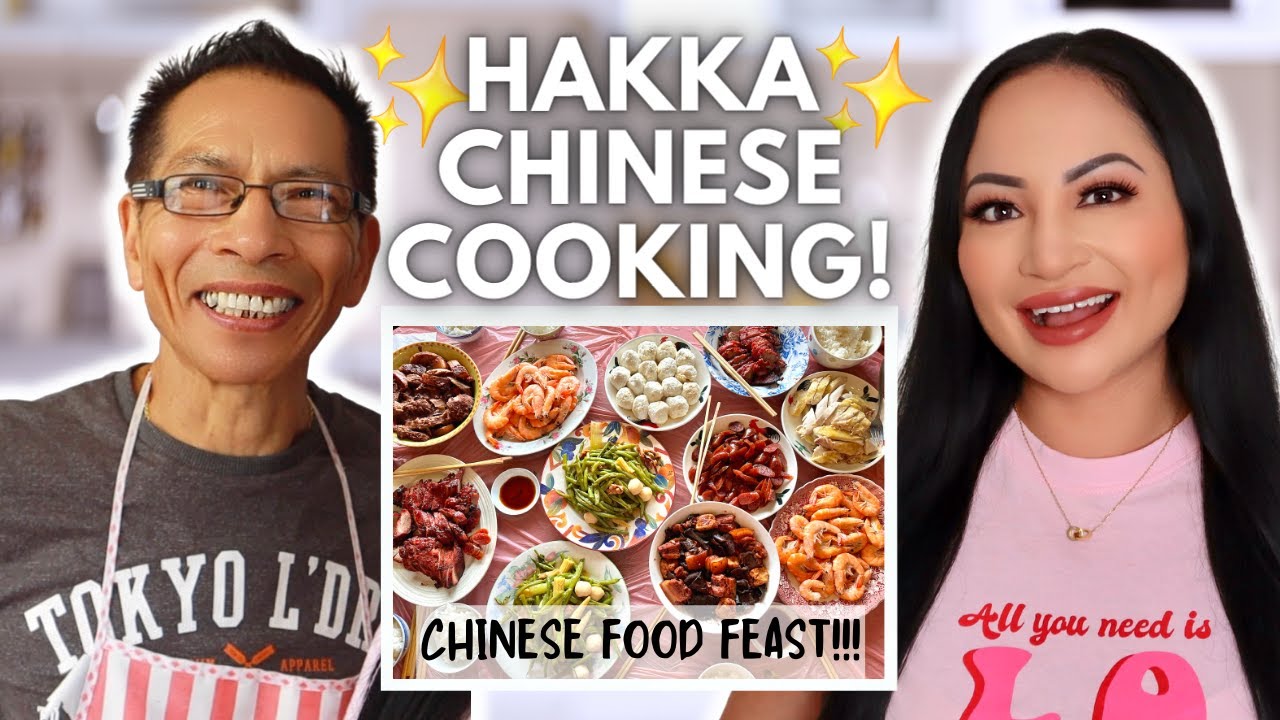 MY HAKKA DAD COOKING *HUGE* CHINESE FOOD FEAST! Hakka Family Vlog EP.15 | Kirsty Lo