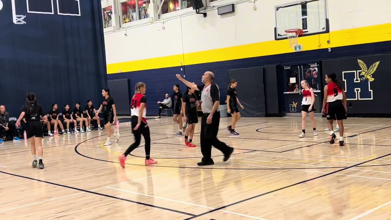 Mumba Elite U14 Jarvis Vs Bellevielle Sprints U14 de Vries OBL game