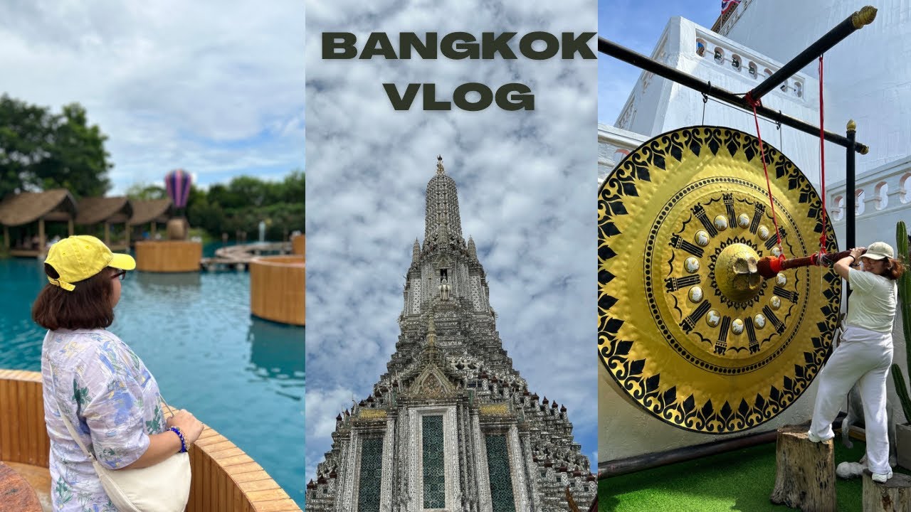 THAILAND vlog 🇹🇭 Akara Hotel Bangkok, Chatuchak Market, Wat Arun, The Golden Mount and more!