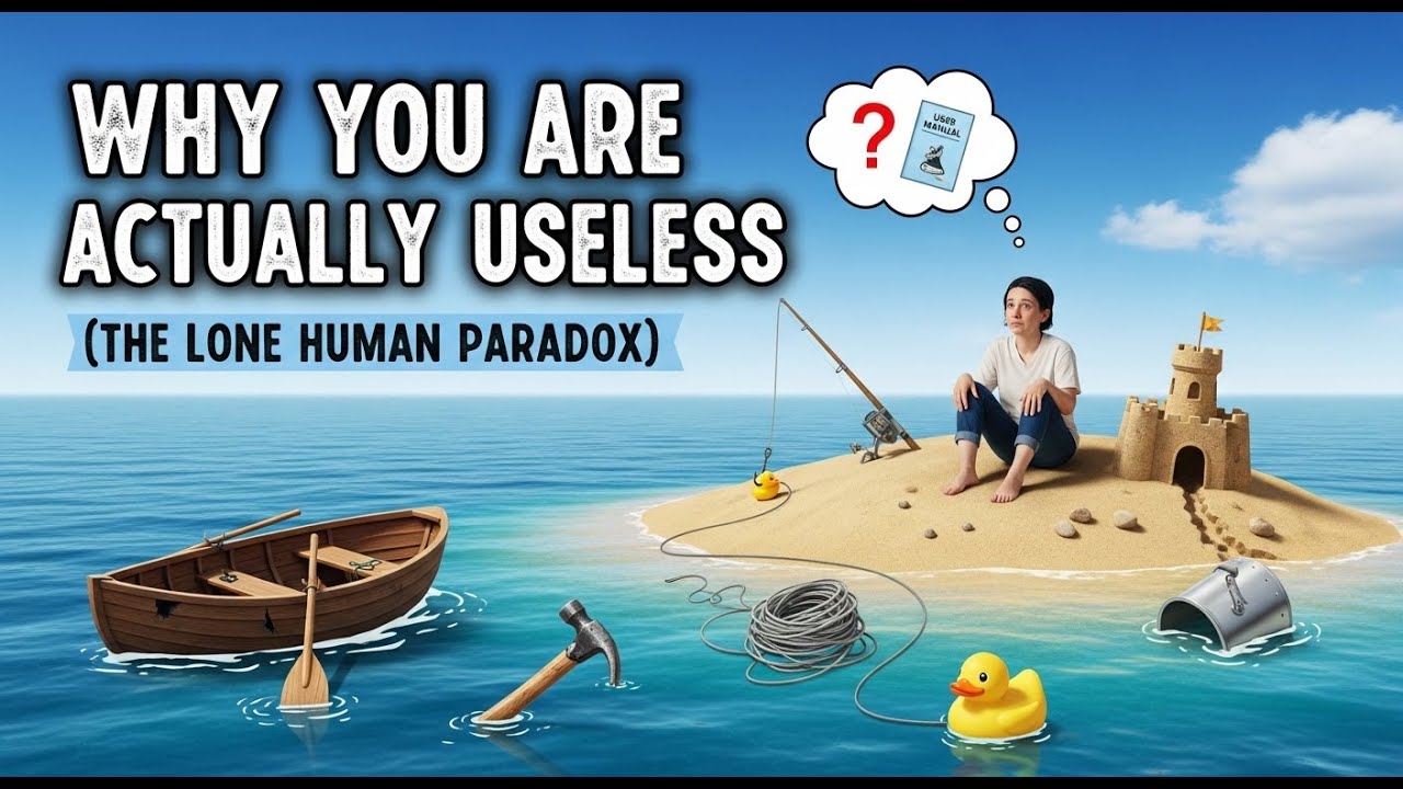 Why You are Actually Useless (The Lone Human Paradox)