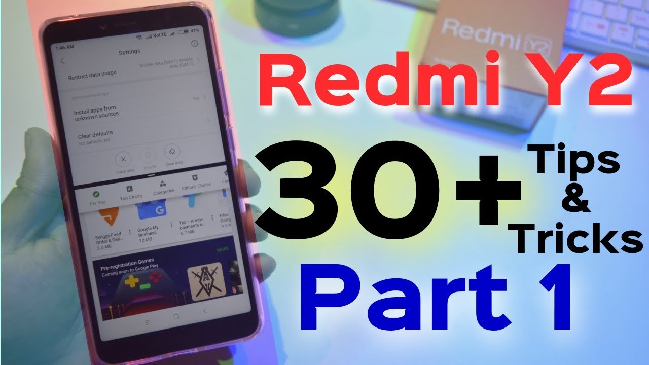 Redmi Y2 Tips And Tricks Part 1 | Top 30 Top Features of Xiaomi Redmi Y2 (Hindi) | Data Dock