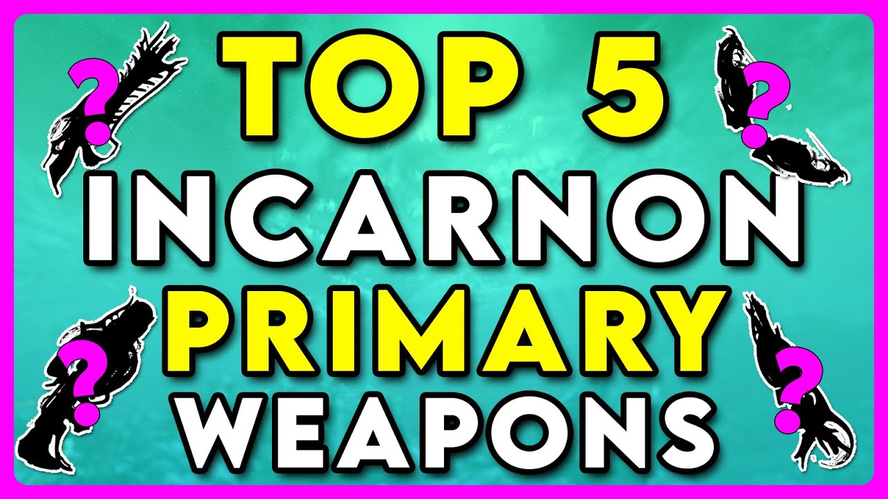 Warframe Top 5 BEST Incarnon Primary Weapons 2025!