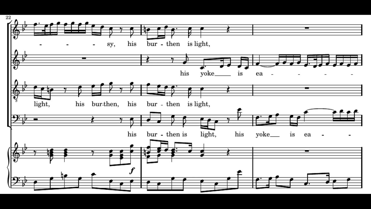 Händel: Messiah - 23. His yoke is easy - Gardiner