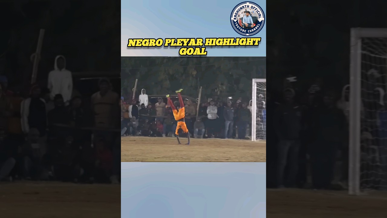 Negro pleyar highlight penalty short #footballgoal #footballskils #footballprowess 2025