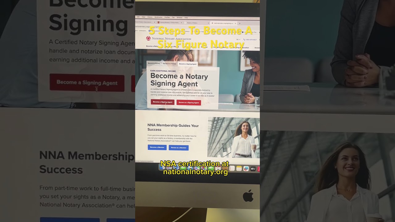 Five steps to become a notary public today! #Notary2Notary #AskMeHow￼