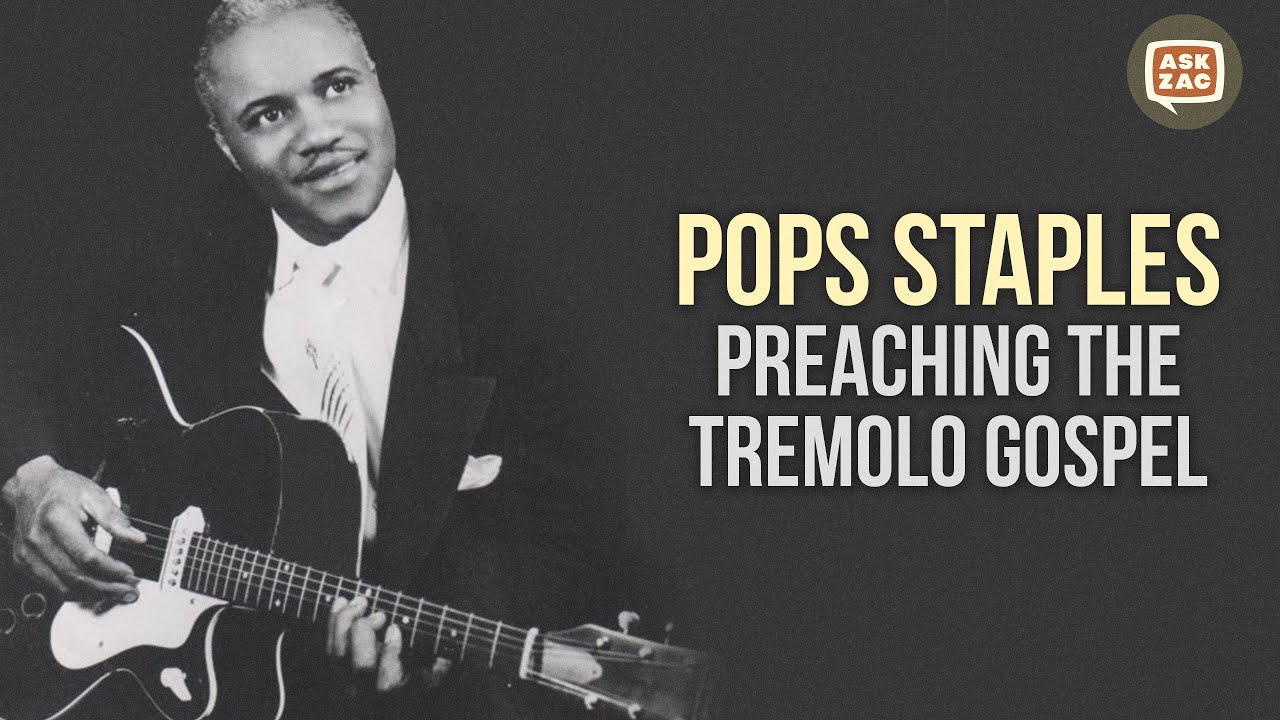 Pops Staples — Проповедь тремоло-евангелия — Спросите Зака ​​113