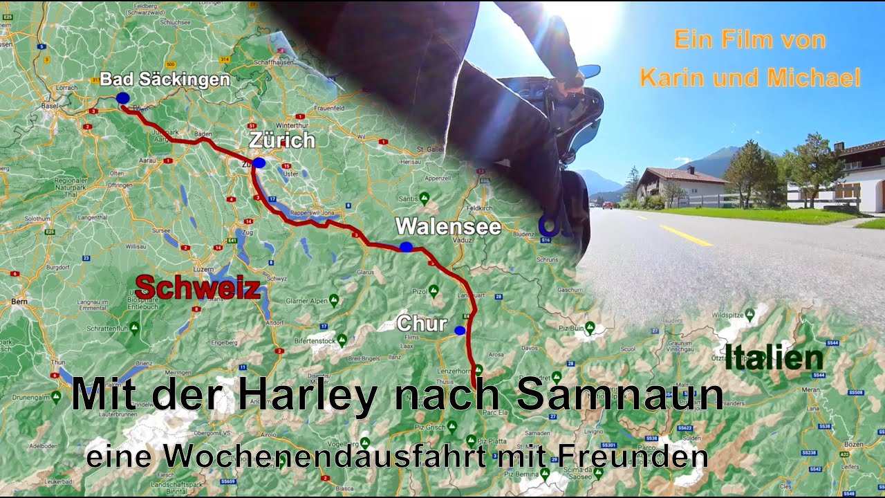 Mit der Harley nach Samnaun - 2021