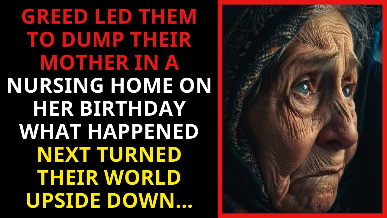 Greed Led them To Dump Their Mother In a Nursing Home On Her Birthday&mdash;What Happened Next Turned...