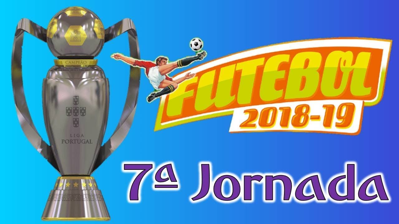 Simulação 7ª JORNADA FUTEBOL 2018/19 Cromos Panini
