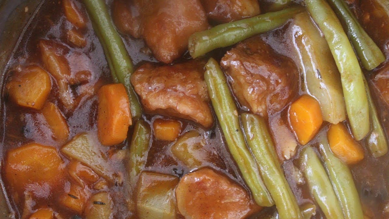 Braised Pork and Vegetable Stew | Braised Pork Recipe