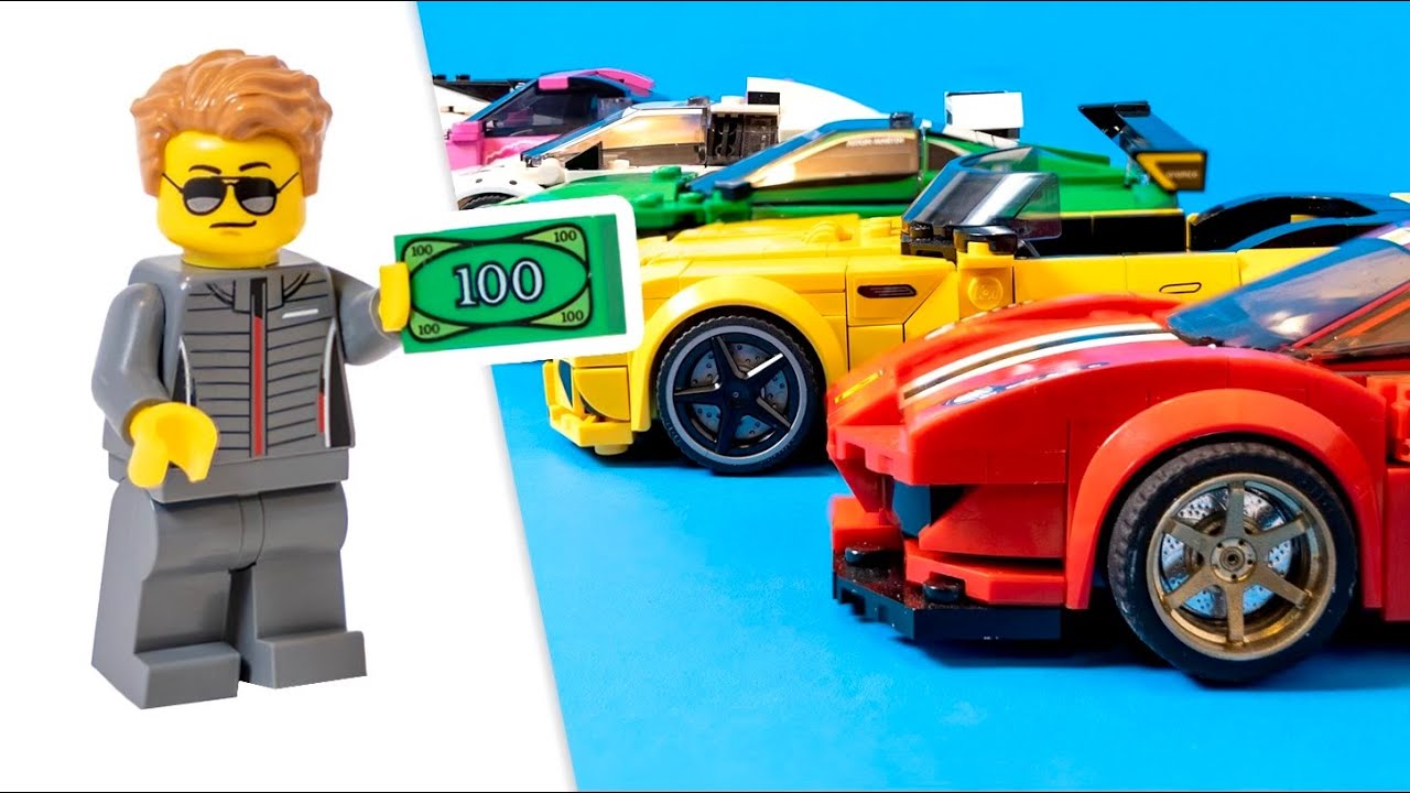 I BUILT a LEGO SUPERCAR DEALERSHIP…