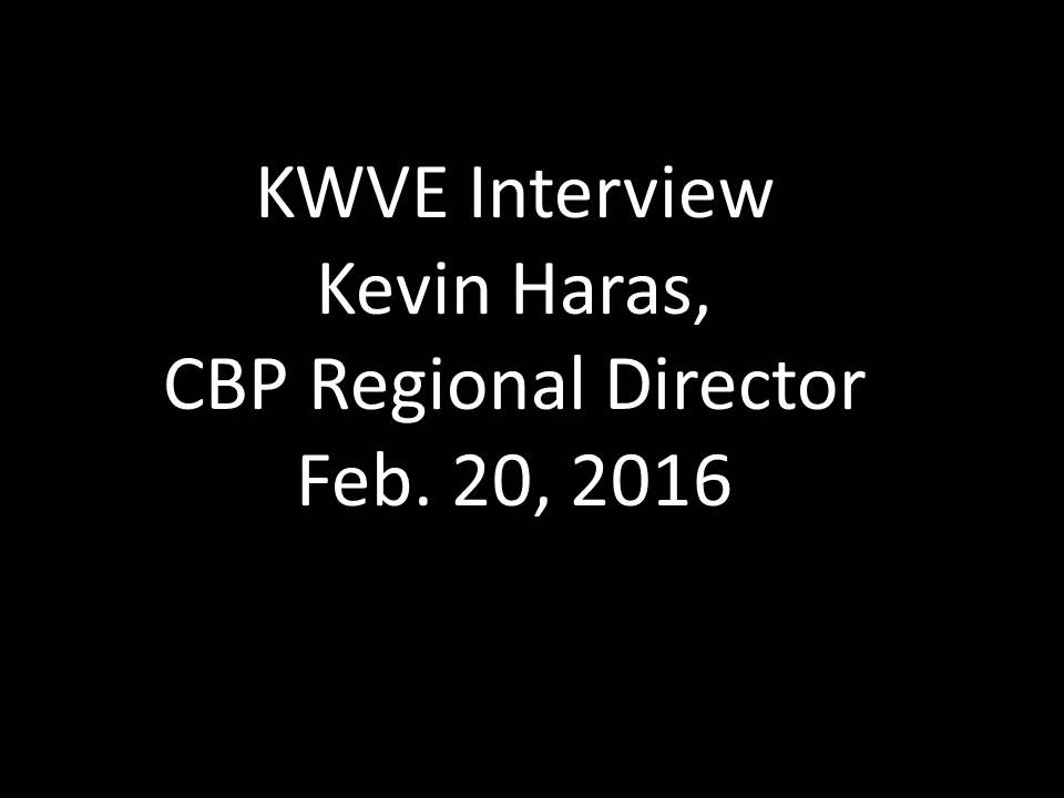 KWVE Interview Kevin Haras