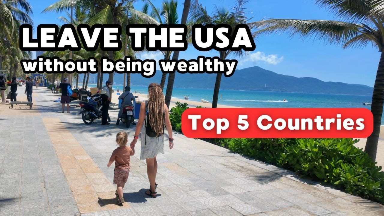 5 Easiest Countries Americans Can Move NOW — Without Being Wealthy #moveabroad #leavingamerica