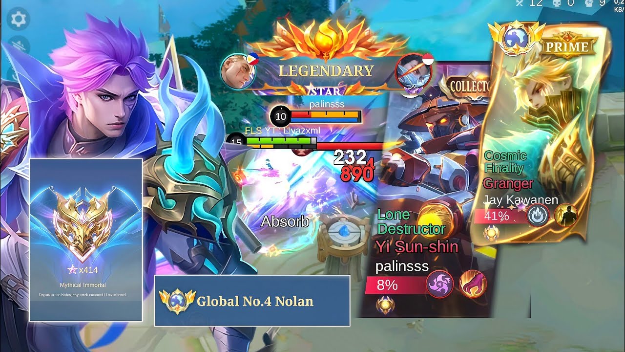 PEMBANTAIAN!! KETEMU GLOBAL YI SHUN-SHIN ? GIMANA KESERUANNYA? MLBB