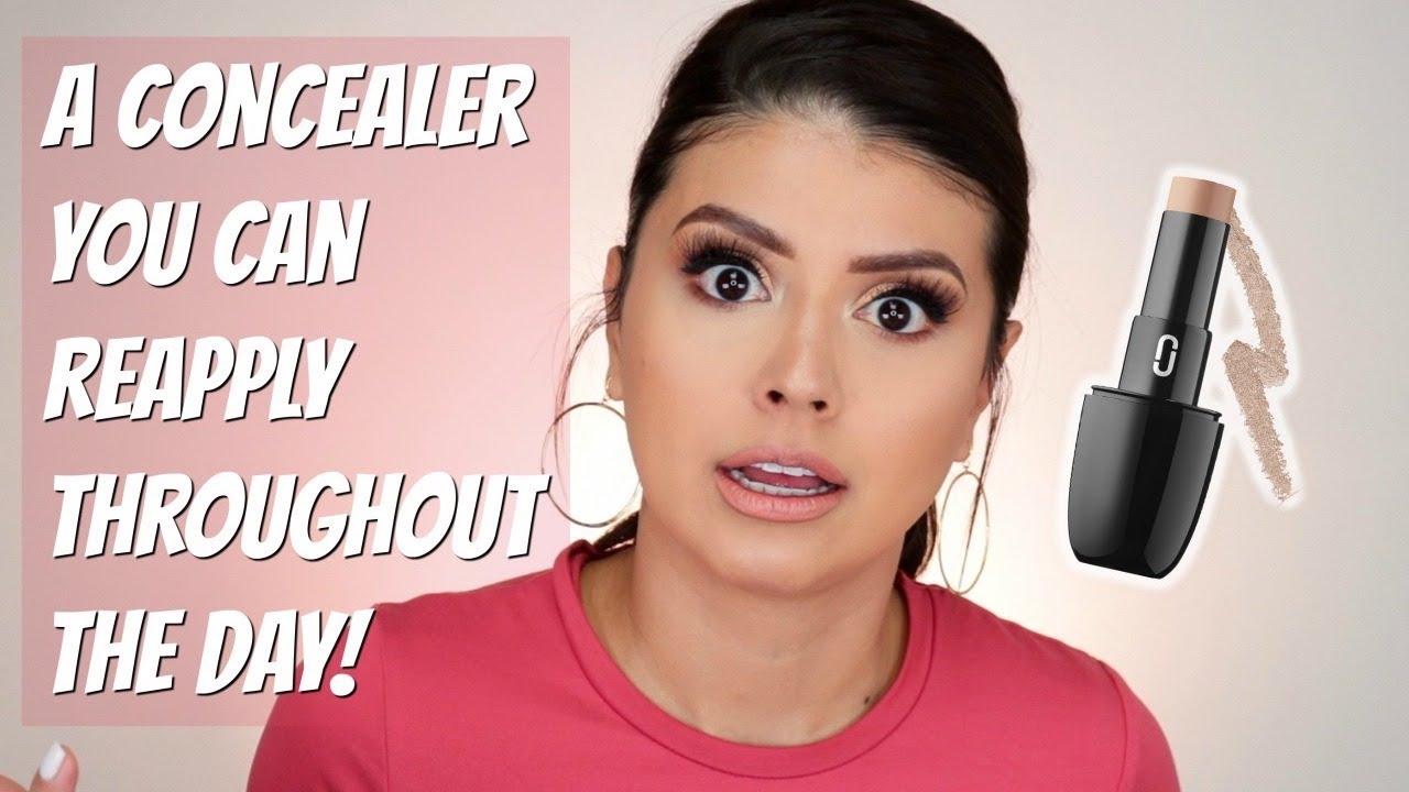 OMG!!! MARC JACOBS BEAUTY ACCOMPLICE CONCEALER & TOUCH-UP STICK | REVIEW + WEAR TEST