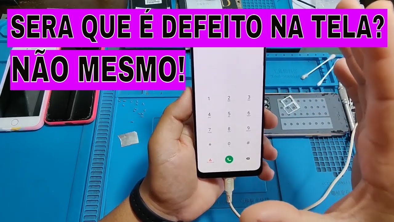 APARELHO COM TOQUE FANTASMA QUANDO CONECTA NO CARREGADOR.